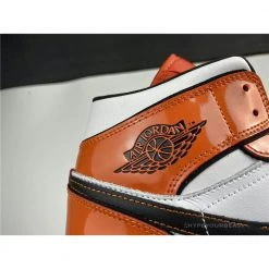 Hypeyourbeast Air Jordan 1 Mid Turf Orange Patent