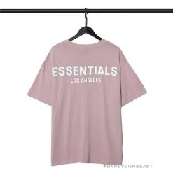 HypeYourBeast FOG Essentials Tee Shirt ‘Los Angeles’ PINK T-Shirts
