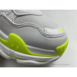 HypeYourBeast BCG Triple S White Neon Yellow Balenciaga Triple S