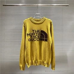 HypeYourBeast GC X TNF Hoodie Yellow Hoodies & Jackets