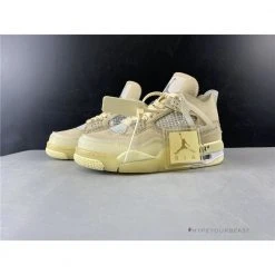 Hypeyourbeast Off White X Air Jordan 4 Sail