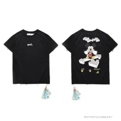 Hypeyourbeast OFF-WHITE Mickey Bluff Face Tee Shirt 'BLACK' 5 Hypeyourbeast OFF-WHITE Mickey Bluff Face Tee Shirt 'BLACK'