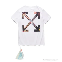 Hypeyourbeast OFF-WHITE Skull Tee Shirt 'WHITE'