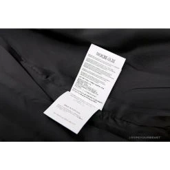 Hypeyourbeast OFF-WHITE 20FW New Logo Hooded Leather Jacket Black Hoodies & Jackets