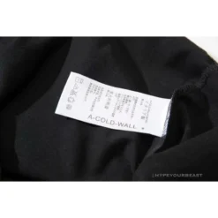 Hypeyourbeast OFF-WHITE ACW Empressed Tee Shirt 'BLACK' T-Shirts