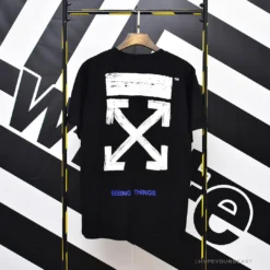 Hypeyourbeast T-Shirts OFF-WHITE Seeing Things Arrow Tee Shirt 'BLACK'