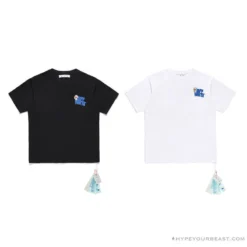 Hypeyourbeast OFF-WHITE Doraemon Stereo Arrow Tee Shirt BLACK T-Shirts 5 Hypeyourbeast OFF-WHITE Doraemon Stereo Arrow Tee Shirt BLACK T-Shirts