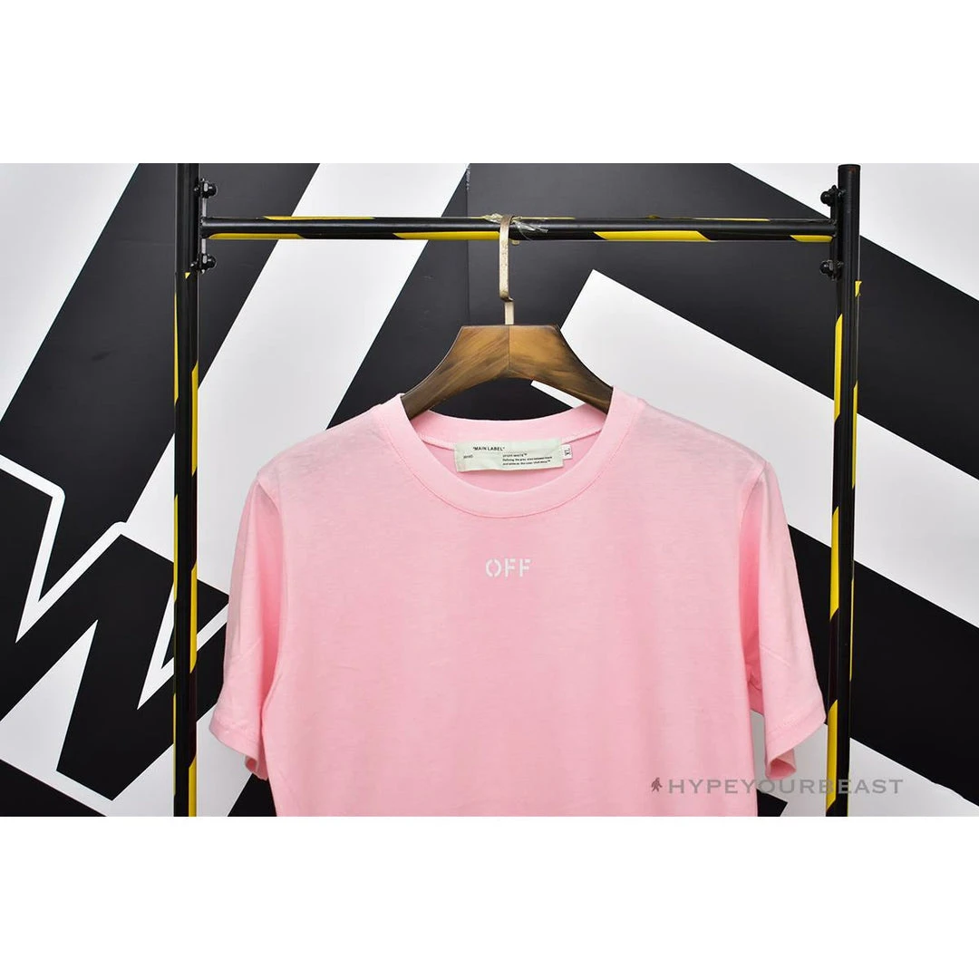 Hypeyourbeast OFF-WHITE Sakura Tee Shirt 'PINK' T-Shirts 3 Hypeyourbeast OFF-WHITE Sakura Tee Shirt 'PINK' T-Shirts