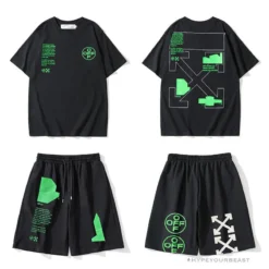 Hypeyourbeast OFF-WHITE Golden Ratio Shorts 'BLACK' Pants 9 Hypeyourbeast OFF-WHITE Golden Ratio Shorts 'BLACK' Pants