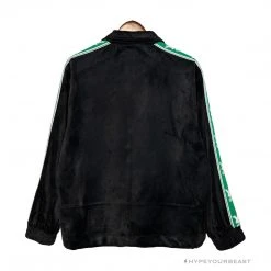 Hypeyourbeast OFF-WHITE Side Webbing Casual Green Letter Hoodie