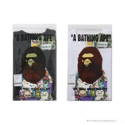 Hypeyourbeast BAPE Pokémon Co-branded Ape Head Tee Shirt 'WHITE'