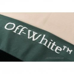 HypeYourBeast Off-White Shirt - Khaki & Green