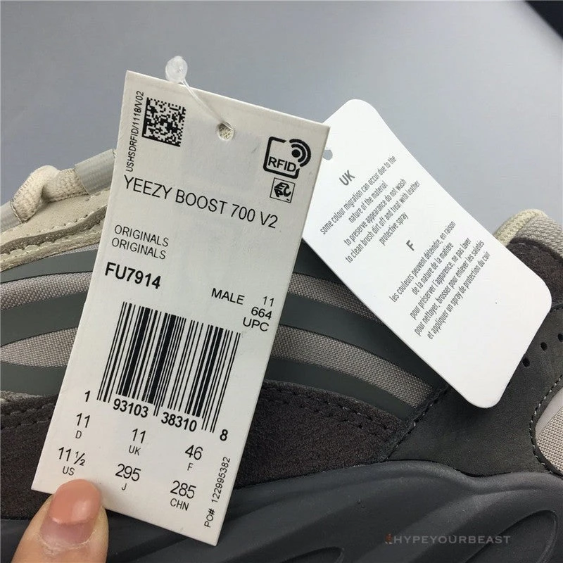 HypeYourBeast Adidas Yeezy Boost 700 V2 'Tephra' 3 HypeYourBeast Adidas Yeezy Boost 700 V2 'Tephra'