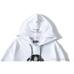 Hypeyourbeast Clothes BAPE Marilyn Monroe Hoodie 'WHITE'