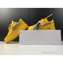 HypeYourBeast Off White X Air Force 1 Low 'Yellow'