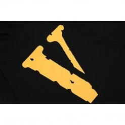 HypeYourBeast Hoodies & Jackets Vlone Yellow And Black Friends Hoodie