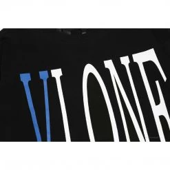 HypeYourBeast Shirts Vlone Blue Shirt - Black