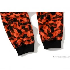 Hypeyourbeast BAPE X XO Co-Branded Camouflage Pants 'RED' Clothes