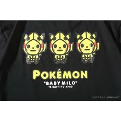 Hypeyourbeast BAPE Baby Milo Pocket Pikachu Tee Shirt 'BLACK'