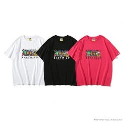 Hypeyourbeast BAPE Baby Milo Halloween Tee Shirt 'BLACK'