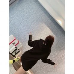 Hypeyourbeast Clothes BAPE Marilyn Monroe Powder Camouflage Hoodie 'BLACK'