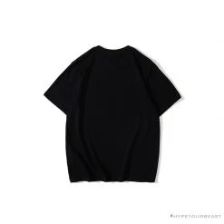 Hypeyourbeast BAPE Baby Milo Color Letter Monkey Tee Shirt 'BLACK'