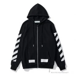 HypeYourBeast Off White Hoodie Black & White