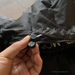 HypeYourBeast Moncler Puffer Jacket Black Hooded