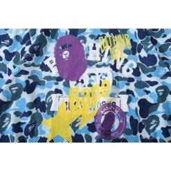 Hypeyourbeast BAPE Ape Head Star Camouflage Shading Tee Shirt 'BLUE' 20 Hypeyourbeast BAPE Ape Head Star Camouflage Shading Tee Shirt 'BLUE'