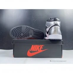Hypeyourbeast Air Jordan 1 Retro High Silver Toe