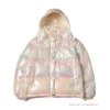 HypeYourBeast MNCLR Puffer Jacket Rainbow Hoodies & Jackets
