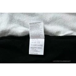 Hypeyourbeast Clothes BAPE Badge LOGO Sticker Style Stitching Hoodie