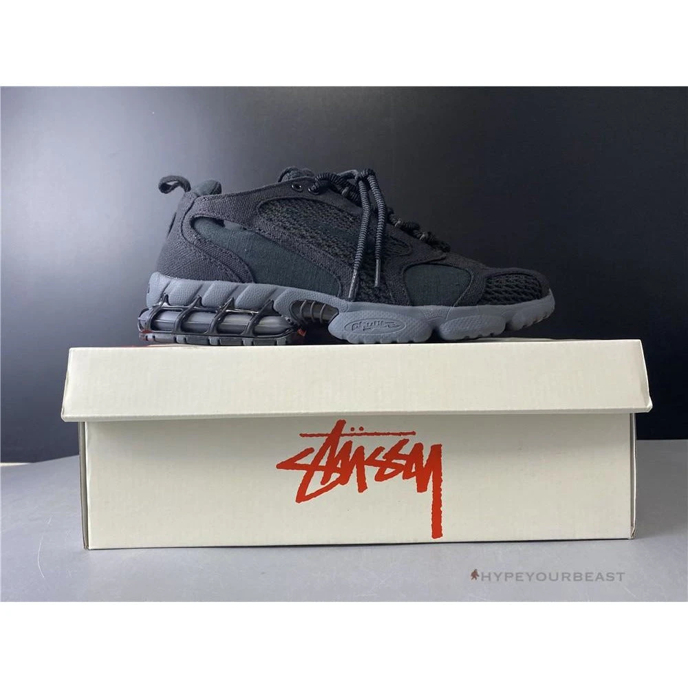 Hypeyourbeast Stussy X Nike Air Zoom Spiridon Cage 2 Black 3 Hypeyourbeast Stussy X Nike Air Zoom Spiridon Cage 2 Black