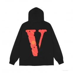 HypeYourBeast Vlone Hoodie Black Love Hoodies & Jackets