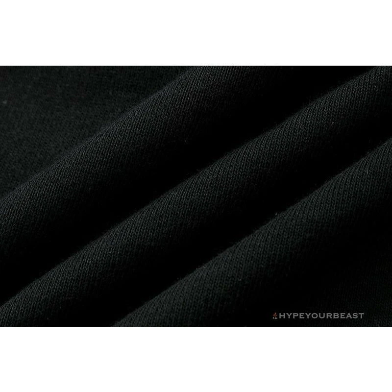 Hypeyourbeast BAPE Classic Ape Head Embroidered Standard Cotton Terry Pants 'BLACK' Clothes 10 Hypeyourbeast BAPE Classic Ape Head Embroidered Standard Cotton Terry Pants 'BLACK' Clothes