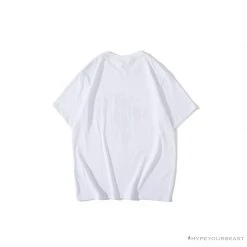 Hypeyourbeast BAPE Baby Milo Color Letter Monkey Tee Shirt 'WHITE' Clothes