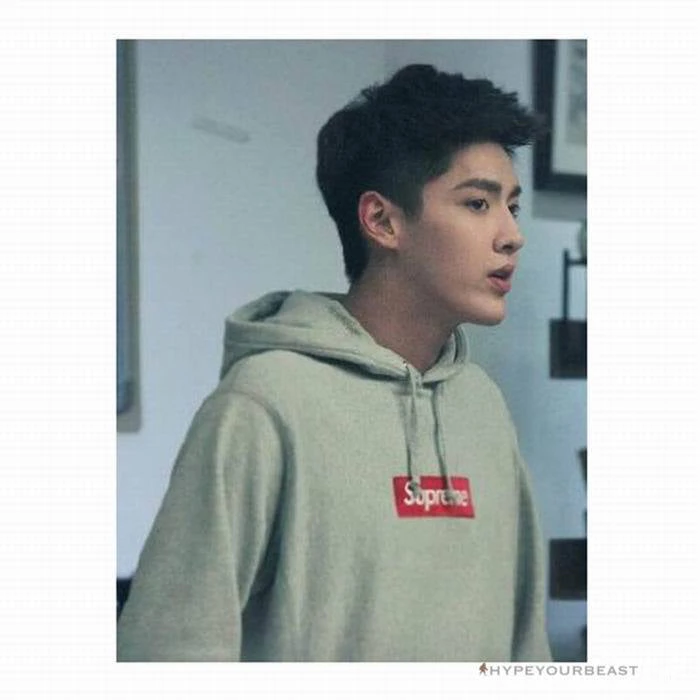 Hypeyourbeast Supreme Box Logo Hoodie Lime Green 2 Hypeyourbeast Supreme Box Logo Hoodie Lime Green