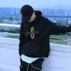 Hypeyourbeast Supreme Hoodie Black Gold S Purple Hoodies & Jackets