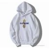 Hypeyourbeast Supreme Gold S Purple White Hoodie