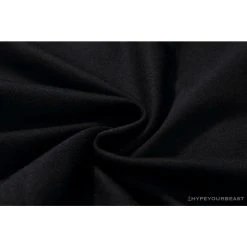 Hypeyourbeast BAPE Classic Basic Ape Man Head English LOGO Tee Shirt 'BLACK' Clothes 19 Hypeyourbeast BAPE Classic Basic Ape Man Head English LOGO Tee Shirt 'BLACK' Clothes