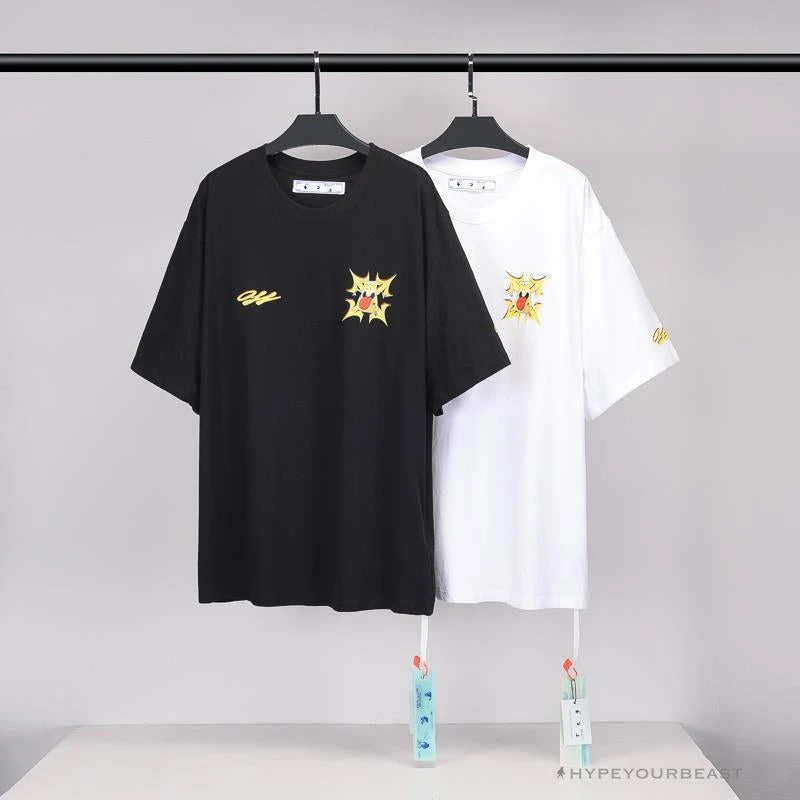 Hypeyourbeast T-Shirts OFF-WHITE Dimensional Arrow Angry Calf Tee Shirt 'WHITE' 6 Hypeyourbeast T-Shirts OFF-WHITE Dimensional Arrow Angry Calf Tee Shirt 'WHITE'
