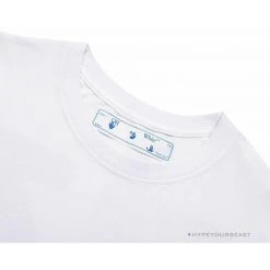 Hypeyourbeast OFF-WHITE Takashi Murakami Chrysanthemum Tee Shirt 'WHITE' T-Shirts