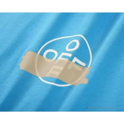 Hypeyourbeast OFF-WHITE Explosive Strip Basic Arrow Tee Shirt 'BLUE' T-Shirts