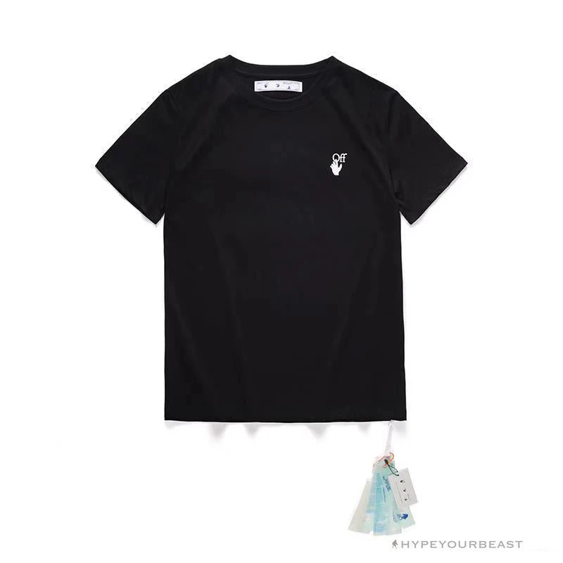 Hypeyourbeast T-Shirts OFF-WHITE Hand Shake Tee Shirt 'BLACK' 1 Hypeyourbeast T-Shirts OFF-WHITE Hand Shake Tee Shirt 'BLACK'