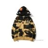 Hypeyourbeast Bape Camo Hoodie Yellow