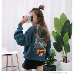 Hypeyourbeast OFF-WHITE CO VIRGIL ABLOH 1863 Monet Hoodie 'BLUE' Hoodies & Jackets