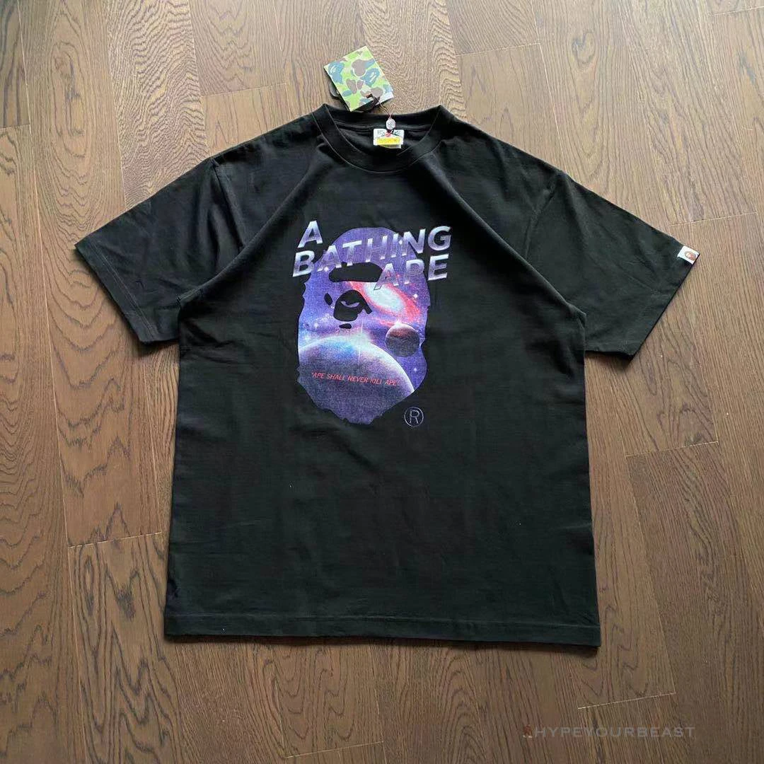 Hypeyourbeast Bape Tee Shirt Black Galaxy 6 Hypeyourbeast Bape Tee Shirt Black Galaxy