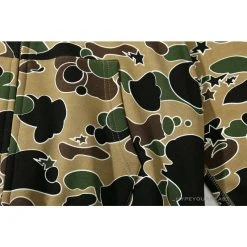 Hypeyourbeast BAPE Shark Head STA Star Camouflage Hoodie 'YELLOW' Clothes