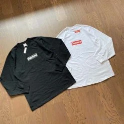 Hypeyourbeast Supreme Long Sleeve Shirt White