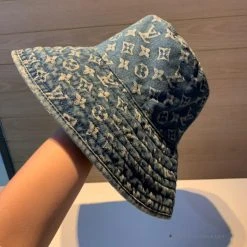 HypeYourBeast Hats LV Bucket Hat Blue